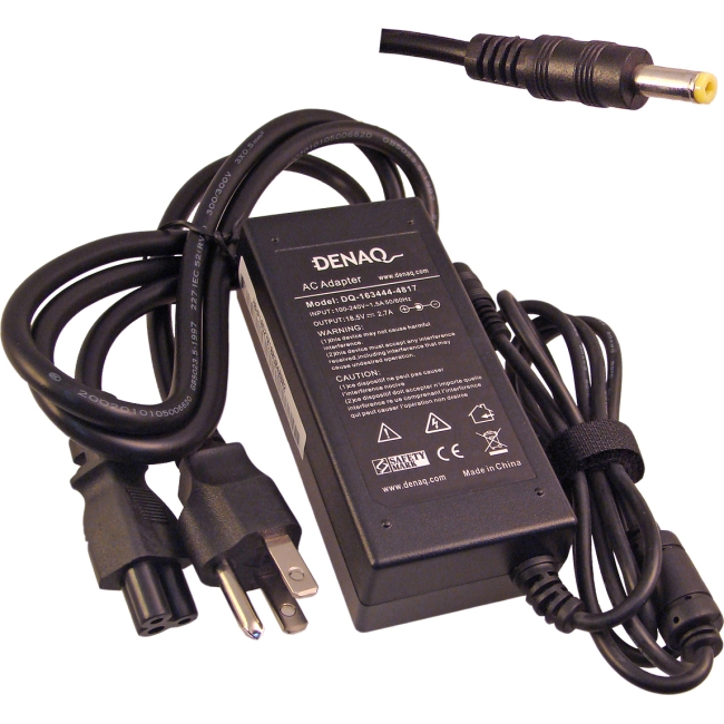 Denaq 18.5V 2.7A 4.8mm-1.7mm AC Adapter for HP/Compaq DQ-163444-4817