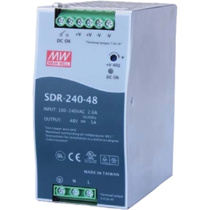 Comtrol MeanWell Power Supply 32123-1 SDR-240-48
