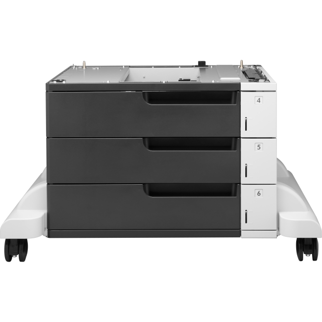 HP LaserJet 3x500-sheet Feeder and Stand CF242A