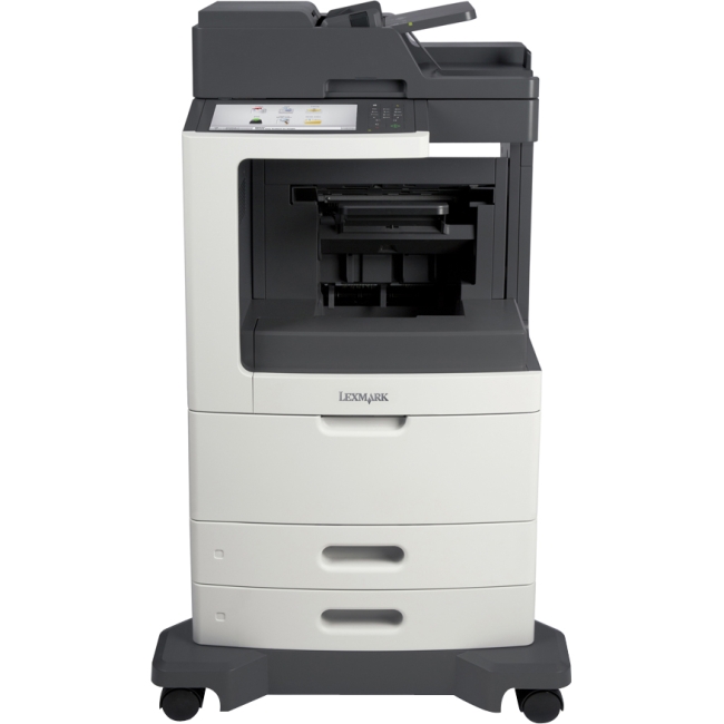 Lexmark Multifunction Laser Printer with Staple Finisher 24T7416 MX810DXFE