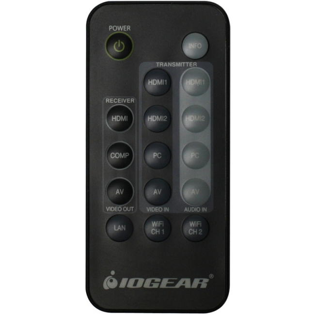 Iogear IR Remote Control for Wireless HD Kit GWRC8100