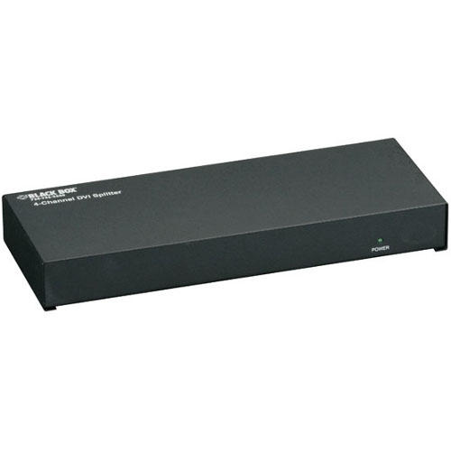 Black Box Digital Visual Interface (DVI) Splitter, 4 Channel AC1031A-R2-4