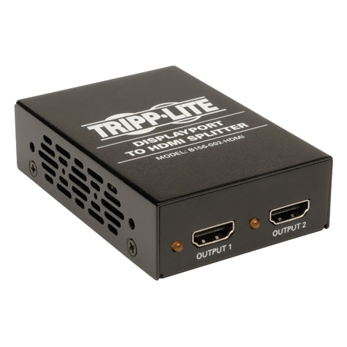 Tripp Lite Displayport to 2 X HDMI Splitter - 2 Port B156-002-HDMI