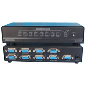 4XEM 8Port VGA .SVGA.XGA.QXGA,UXGA Video Splitter/Separator 1920X1440 4XVGASP3508