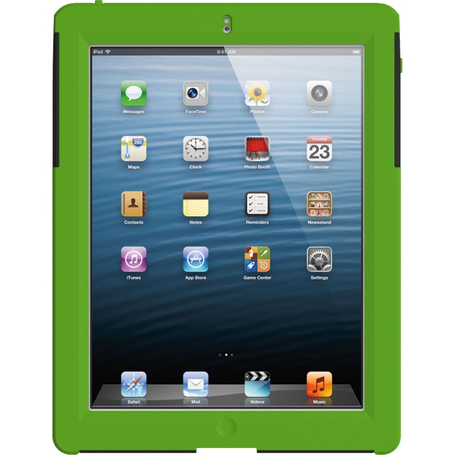 Targus SafePORT Case Rugged for iPad - Green THD04505US