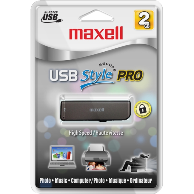 Maxell 2GB USB Style PRO USB Flash Drive 503400 USB-502