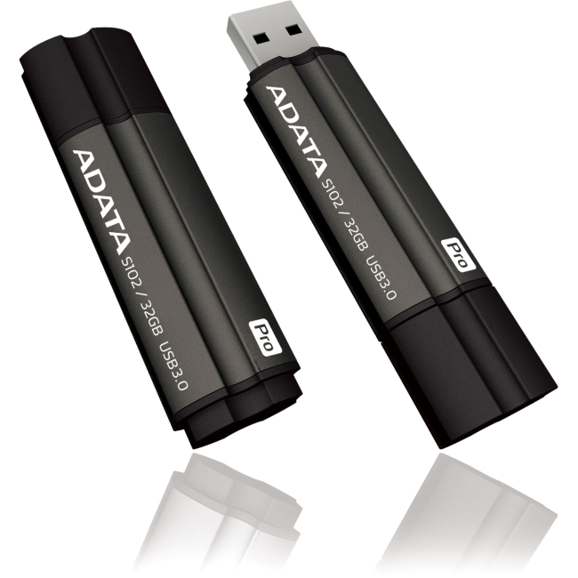 Adata 32GB Superior USB 3.0 Flash Drive - Arc-shape AS102P-32G-RGY S102 Pro