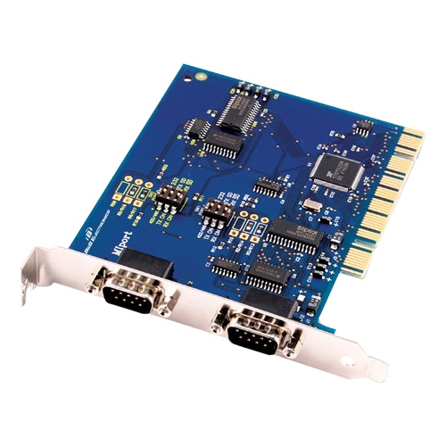 B+B 2 Port Non-Isolated MIPort Universal PCI Card 3PCIU2