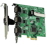 Brainboxes 4-port PCI Express Serial Adapter PX-420