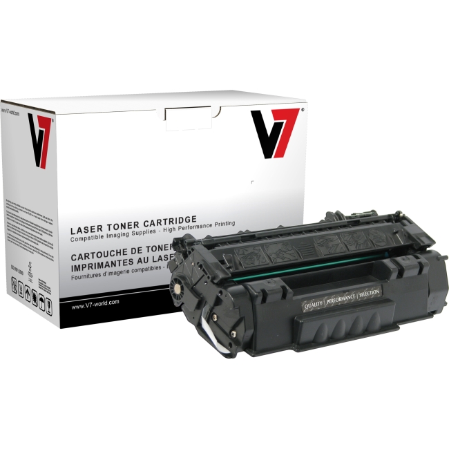 V7 Black Toner Cartridge (Ultra High Yield) For HP LaserJet 1320, 1320N, 1320T THK25949JX