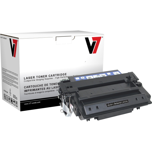 V7 Black Toner Cartridge (Ultra High Yield) For HP LaserJet M3027 MFP, M3027X, M THK27551JX