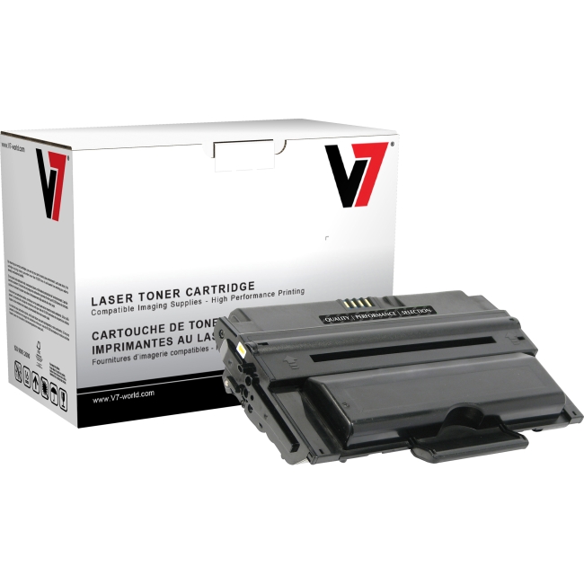 V7 Black Toner Cartridge (High Yield) For Samsung ML-2450, ML-2850, ML-2851ND TUK2ML2850H