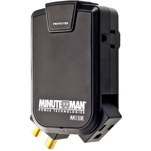 Minuteman SlimLine 3-Outlets Surge Suppressor MMS130RC