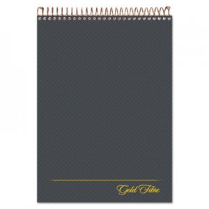 Ampad Gold Fibre Wirebound Writing Pad w/Cover, 8 1/2 x 11 3/4, White, Grey Cover TOP20813 20