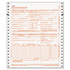 TOPS Centers for Medicare and Medicaid Services Forms, Two-Part, 1500 Forms TOP50124RV 50124RV