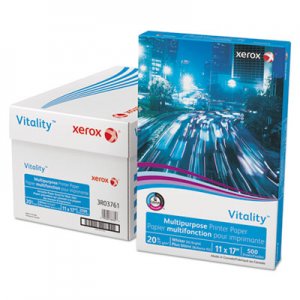 Xerox Vitality Multipurpose Printer Paper, 11 x 17, White, 500 Sheets/RM XER3R03761 3R03761