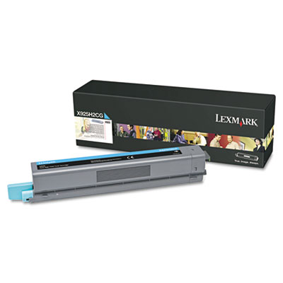 Lexmark High-Yield Toner, 7,500 Page-Yield, Cyan X925H2CG LEXX925H2CG