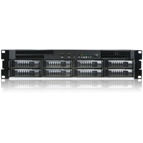 iStarUSA 2U -Bay Storage Server Rackmount Chassis E2M8-24R-46R2U 8