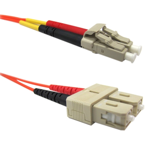 Weltron 2m LC/SC Multi-mode 62.5/125M Orange Fiber Patch Cable 90-5002-2M
