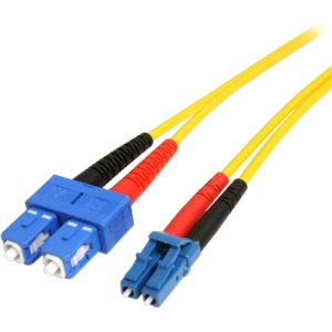 StarTech.com 4m Single Mode Duplex Fiber Patch Cable LC-SC SMFIBLCSC4
