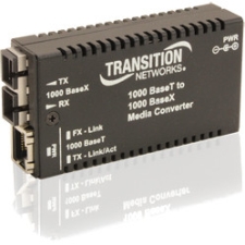 Transition Networks Mini Gigabit Ethernet Media Converter M/GE-T-LX-01-NA M/GE-T-LX-01