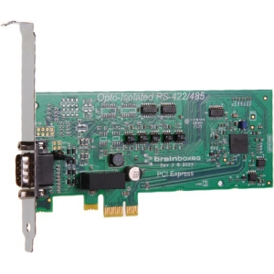 Brainboxes PCIe 1xRS422/485 1MBaud Opto Isolated PX-387