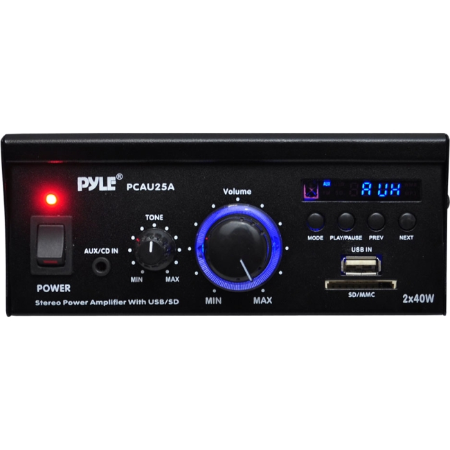 PyleHome Amplifier PCAU25A