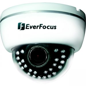 EverFocus Indoor Color DWDR 3-Axis Varifocal 700TVL IR Dome Camera ED640