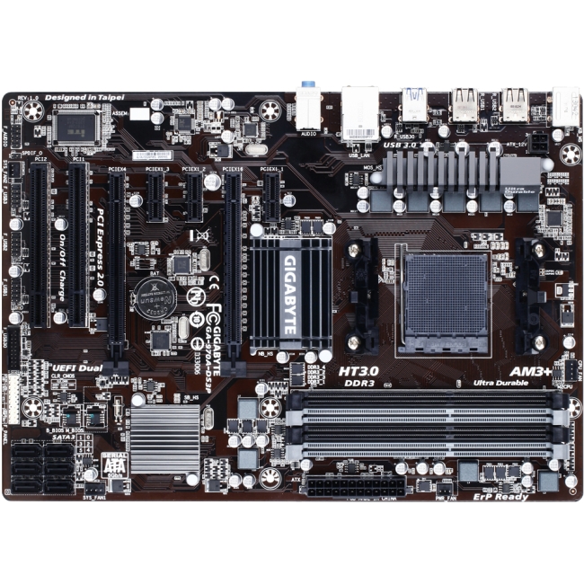 Gigabyte 900 Series (rev. 1.0) Desktop Motherboard GA-970A-DS3P