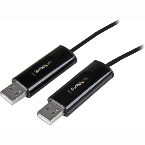 StarTech.com 2 Port USB KM Switch Cable w/ File Transfer for PC and Mac SVKMS2