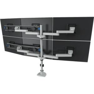 Innovative Two-Tier Triple LCD Mount 9163SWITCHDFM124 9163-SWITCH-D-FM