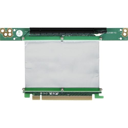 iStarUSA PCIe x16 to PCIe x16 Riser Card with Various Length Ribbon Cable DD-666-C11