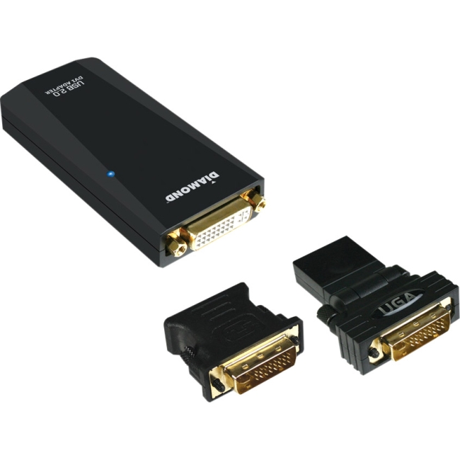 DIAMOND USB External Video Display Adapter BVU165