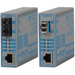 Omnitron 10/100 RJ-45 to Fast Ethernet Fiber Media Converter 4342-9W