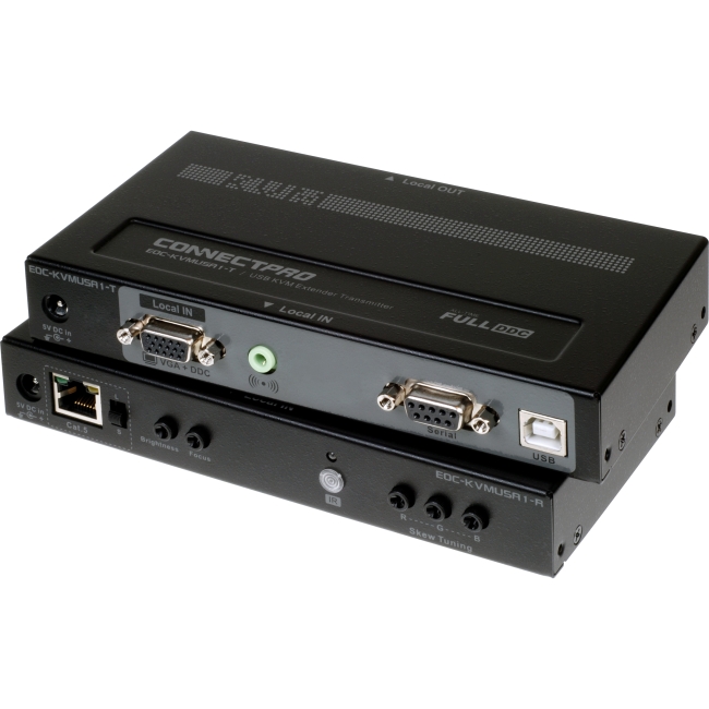 Connectpro USB + VGA KVM Extender over Cat5 EOC-KVMUSA1