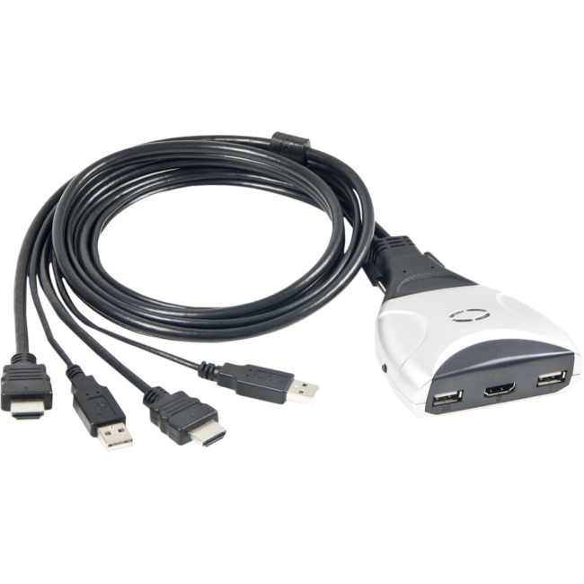SYBA Multimedia 2-Port USB/HDMI KVM Switch SY-KVM31034