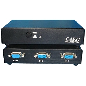 4XEM 2-Port VGA/SVGA Manual Switch 4XVGASL2504