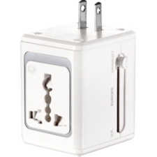 Conair LectronicSmart By Conair All-in-One Adapter With Built-in USB Port LS1ADR