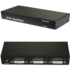 4XEM 2-Port DVI Video Splitter 2560X1600 4XDVI2S