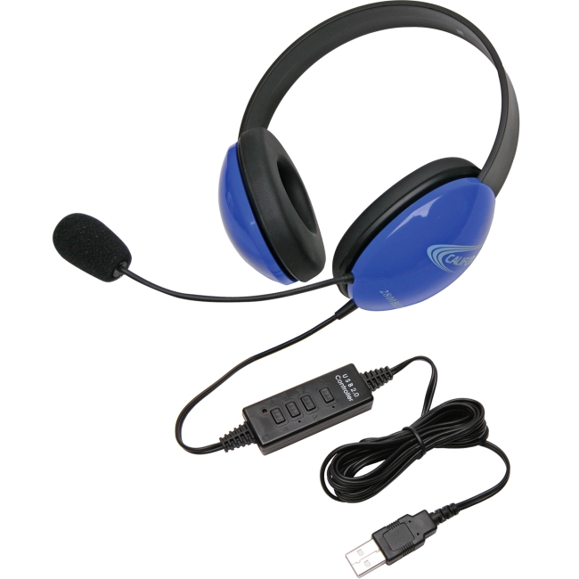 Califone Listening First Stereo Headset 2800BL-USB