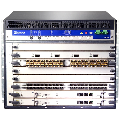 Juniper Router Chassis MX480BASE3-AC MX480