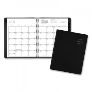 At-A-Glance Contemporary Monthly Planner, 6 7/8 x 8 3/4, Black Cover, 2019 AAG70120X05 70120X05