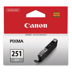 Canon 6517B001 (CLI-251) ChromaLife100+ Ink, Gray CNM6517B001 6517B001