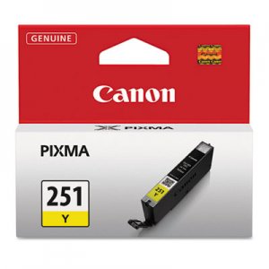 Canon 6516B001 (CLI-251) ChromaLife100+ Ink, Yellow CNM6516B001 6516B001