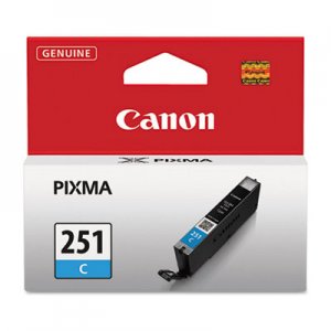 Canon 6514B001 (CLI-251) ChromaLife100+ Ink, Cyan CNM6514B001 6514B001