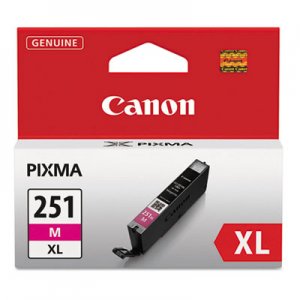 Canon 6450B001 (CLI-251XL) ChromaLife100+ High-Yield Ink, Magenta CNM6450B001 6450B001