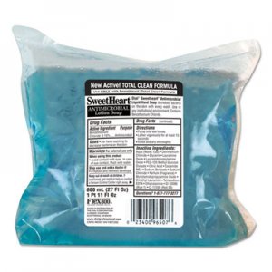 Sweetheart Antibacterial Soap, Trans Blue, Fresh Scent, 800mL Refill, 12/Carton DIA96507 DIA 96507