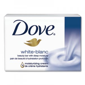 Dove Moisturizing Bar Soap, Pleasant Scent, 3.15oz, 48/Carton DVOCB614243 CB614243