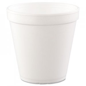 Dart Foam Containers, Foam, 16oz, White, 25/Bag, 20 Bags/Carton DCC16MJ20 16MJ20