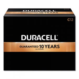 Duracell CopperTop Alkaline Batteries, C, 12/BX DURMN140012 MN1400